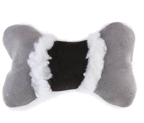 Short Plush Lamb Bone Pet Dog Chew