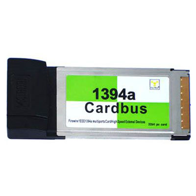 1394A Cardbus , 3 port - Click Image to Close