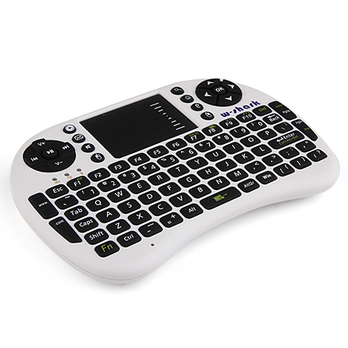 2.4GHz Mini Wireless Mouse + Keyboard + Touchpad White