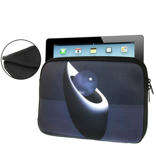 9.7 / 10.1 inch 3D Style Pattern Thermal Transfer Soft Protective Laptop Zipper Bag, Suitable for iPad 4 / iPad 3 / iPad 2, Sams