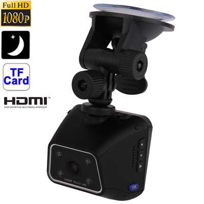 B56 Full HD 1080P 2.4 inch Screen Vehicle DVR, Support TF Card & Night Vision