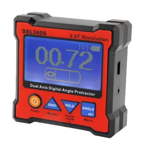 DXL360 0.02 Degree Digital Protractor Inclinometer Level Box