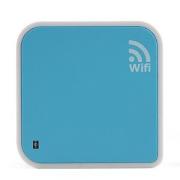 HX-702N 150Mbps Portable Mini USB Wireless WiFi AP Router Blue + White