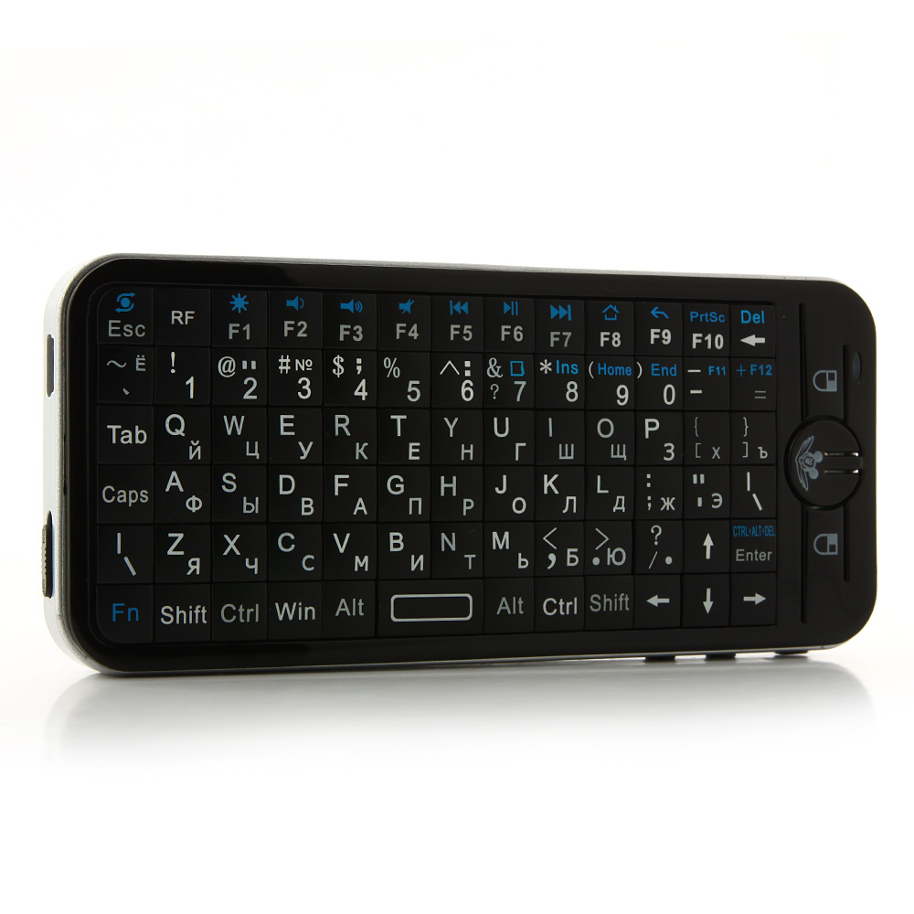 iPazzPort KP-810-16 Russian Air Mouse Wireless Keyboard 2-Mode Learning IR Remote