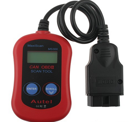 MS300 CAN OBD - II Scan Tool Auto Diagnostic Code Reader - Click Image to Close