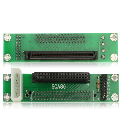 SCA SCSI 80pin to 68pin Adapter