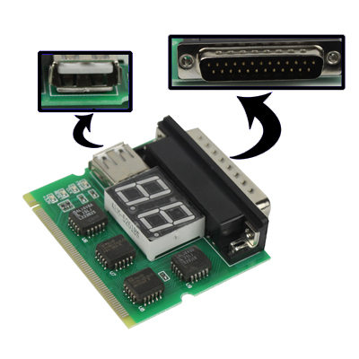 ST-8660 PCI 2-Bit PC Analyzer Card, Computer Analyzer, PC Diagnostics - Click Image to Close