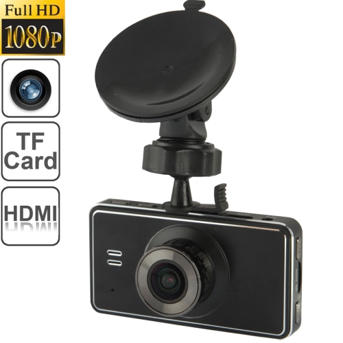 Full HD 1080P 2.7 inch Screen Car Black Box / Video Camcorder, Motion Detection / HDMI Output (T6)