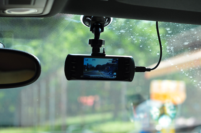 Amkov ZOOM-007 2.7 Inch Motion Detection Car DVR Digital Camcorder for Drivers -Blue